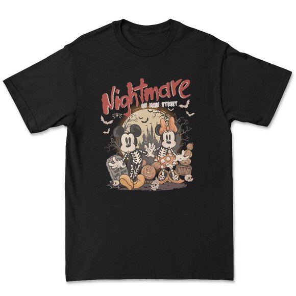 Mouse Nightmare T-Shirt, Halloween Tees Adult and Kids Unisex - Picture 1 of 4